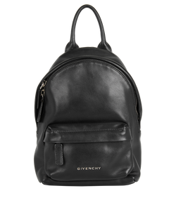 Nano Backpack, Leather, Black, 0177, DB, 3*